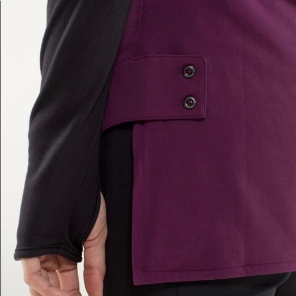Lululemon Urbanite Henley 6 Plum/black - Picture 2 of 5